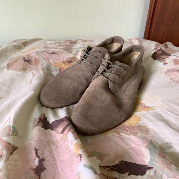 Frye Shoes - Frye Suede Oxfords